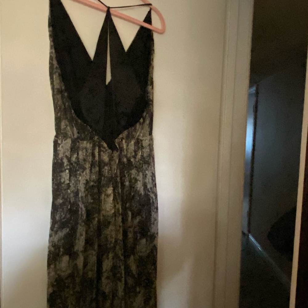 Black and gold Evening Dress